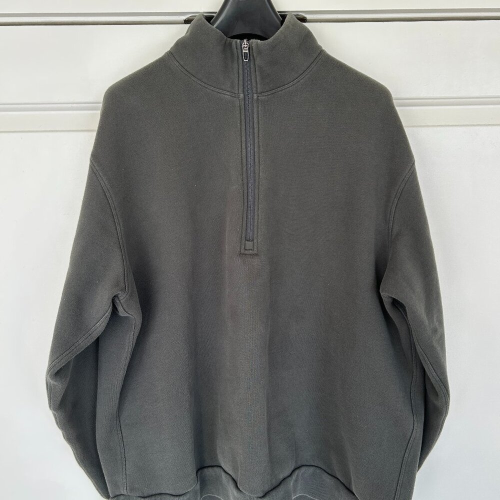 Men's Lululemon Steady State Half-Zip Slate Brown Size XL